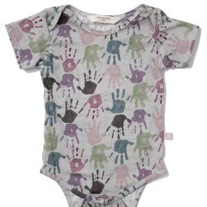 Hands organic cotton onesie